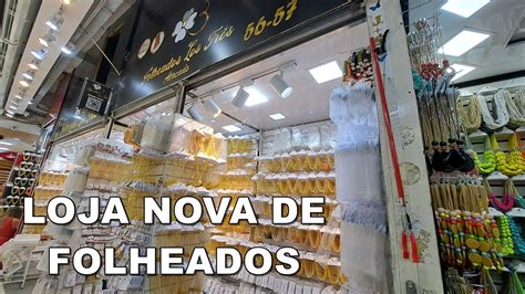 LOJA NOVA DE FOLHEADOS NA 25 DE MARÇO.